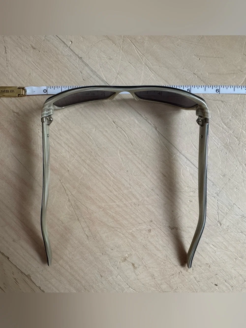 GUCCI GG1457/S 5U0 54mm Horn Sunglasses Made in Italy